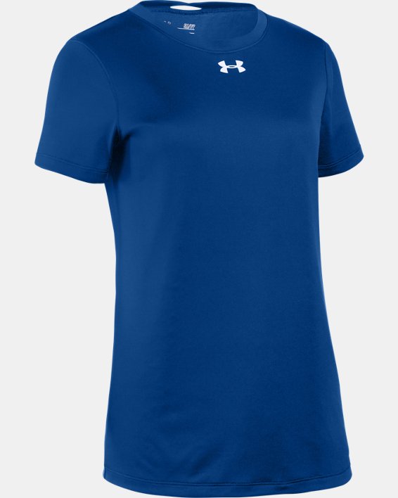 Women's UA Locker T-Shirt, Blue, pdpMainDesktop image number 9